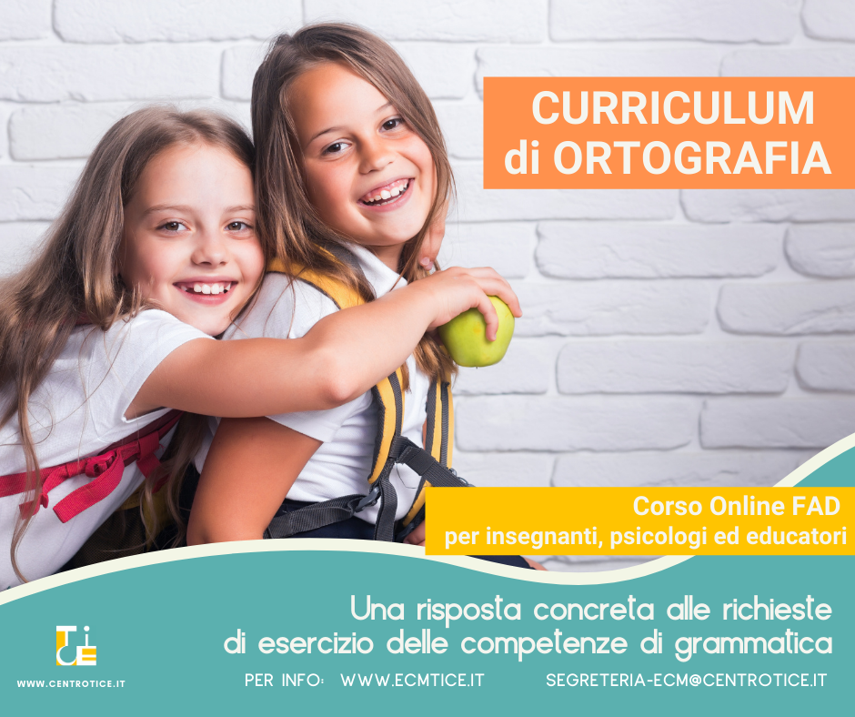 Scopri di più sull'articolo Curriculum di Ortografia